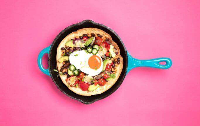 Bottomless Brunch at Las Iguanas Cardiff Eggs