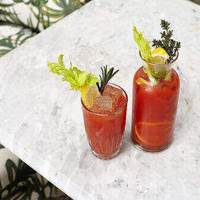 Bloody Mary's at Bourne and Hollingworth