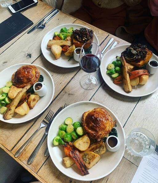 Vegan Roast Dinner at The Phene