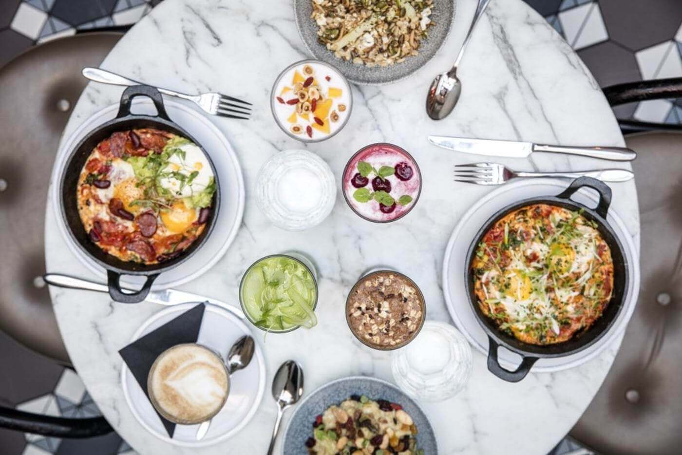Bottomless Brunch at 100 Wardour Street