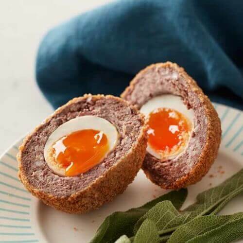 Black Pudding Scotch Eggs