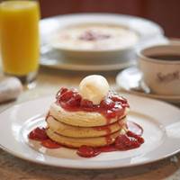 Buttermilk pancakes served at Brunch at Soutine