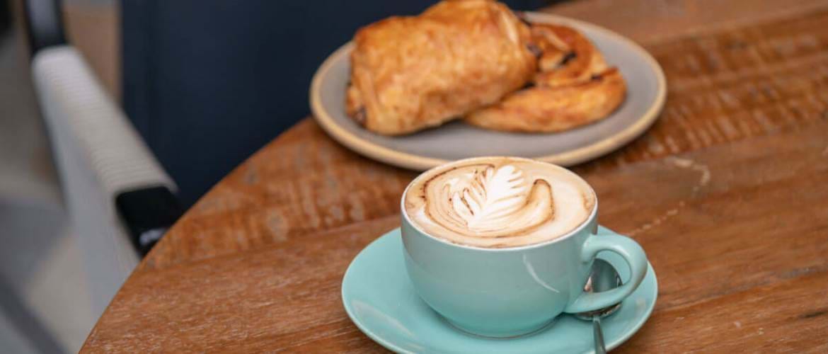 Coffee and Pastries at The Garden, Kimpton Charlotte Square Hotel