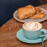 Coffee and Pastries at The Garden, Kimpton Charlotte Square Hotel