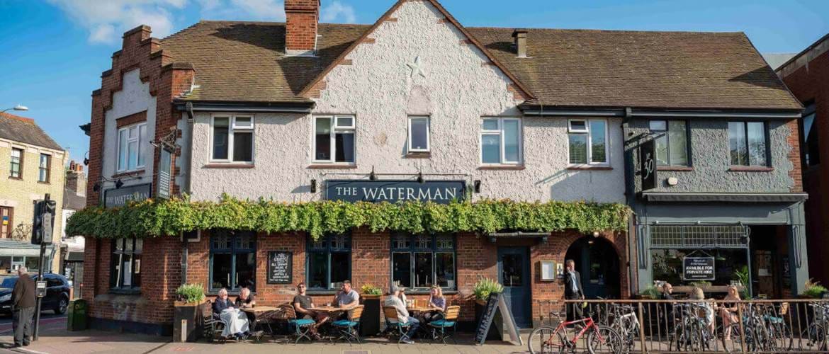 Exterior of The Waterman