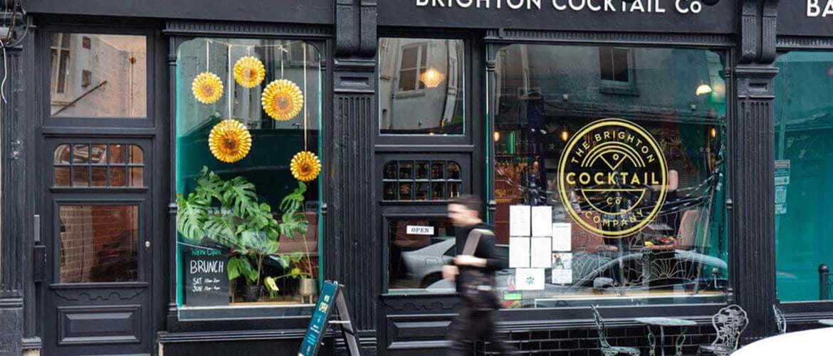Exterior of The Brighton Cocktail Co