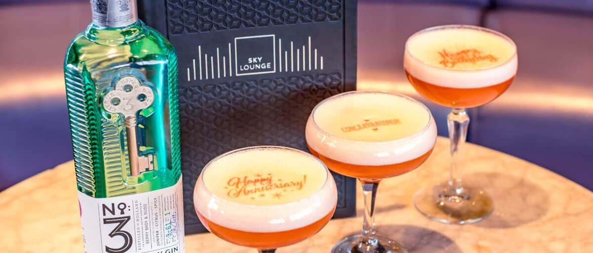 Cocktails at Sky Lounge Leeds