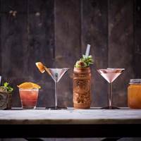 Cocktails at 100 Wardour Street