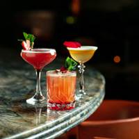 Cocktails at Bluebird Chelsea Restaurant