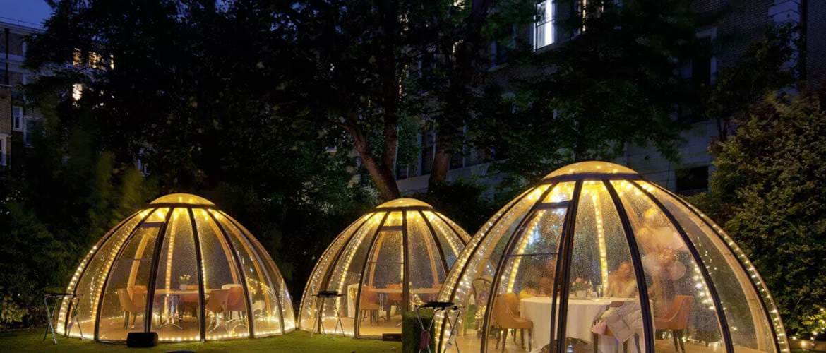 The Domes at London Secret Garden
