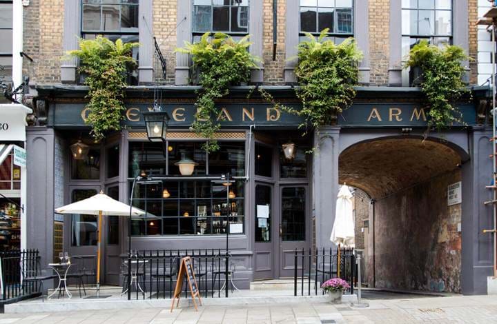 Exterior of The Cleveland Arms