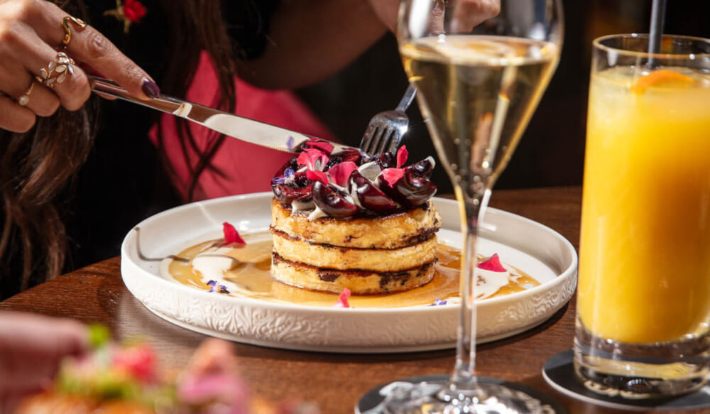 Brunch Pancakes at Engel Bar London