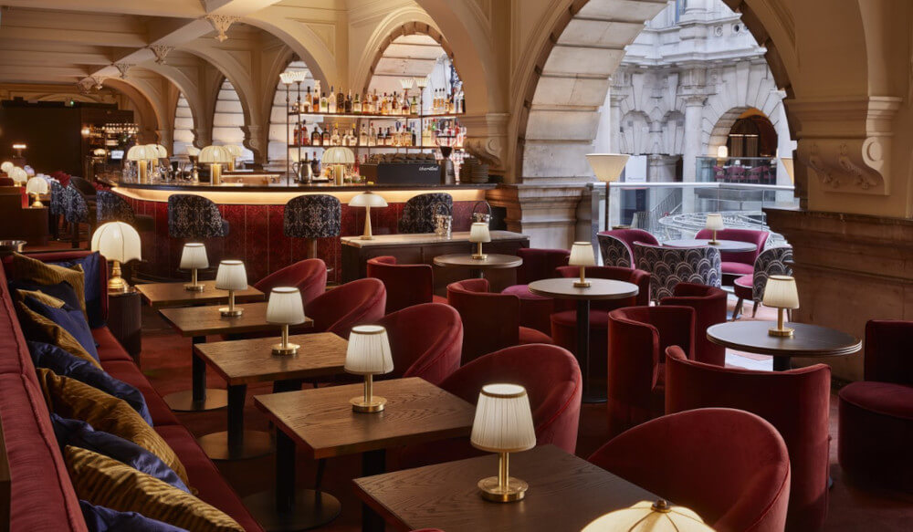 Interior of Engel Bar