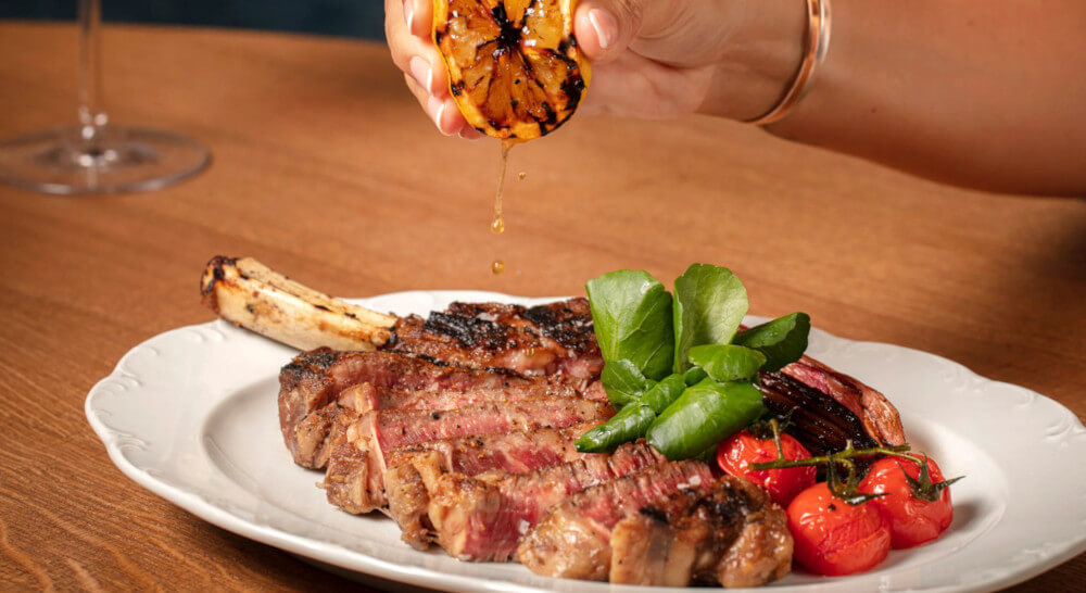 Steak at LAVO