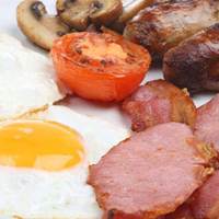 Full English at The Barn Brasserie