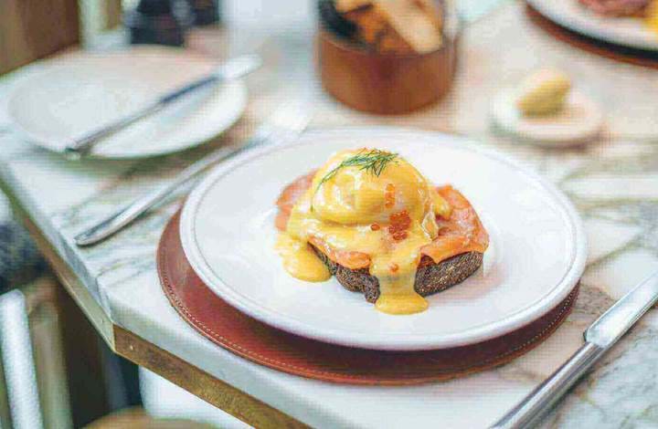 Eggs Royale at Aster
