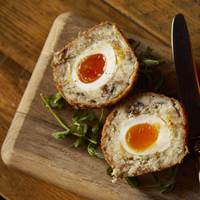 Scotch Egg at One Over the Ait