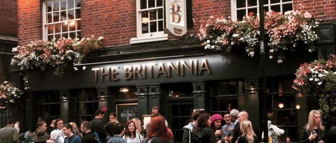 Exterior of The Britannia
