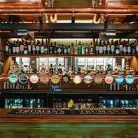 The Royal Oak bar