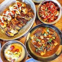 Weekend Brunch dishes at Lima Floral