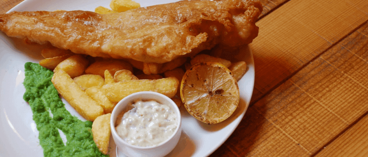 Fish and Chips at The Victoria 