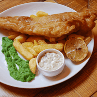 Fish and Chips at The Victoria 