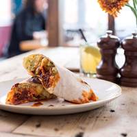 BBQ Pulled Jackfruit Wrap at The Clapham North
