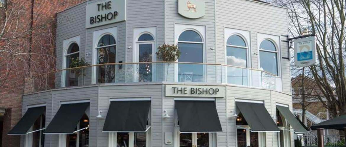 The Bishop main entrance