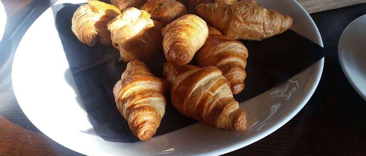 Croissants at The Fire Stables
