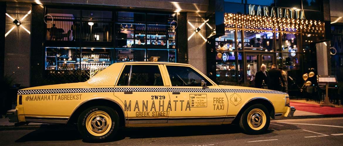 Manahatta taxi cab