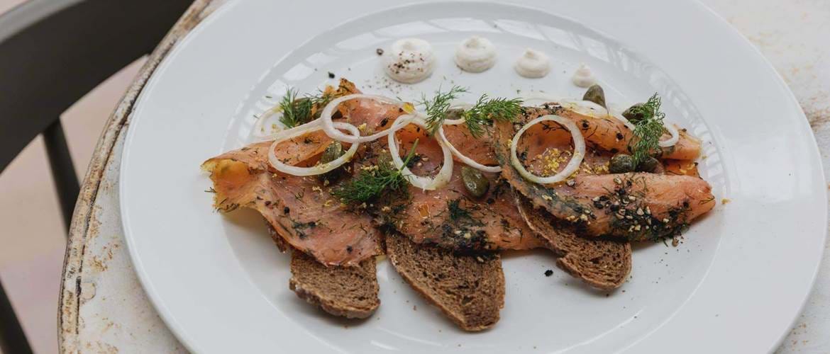 Smoked Salmon at No 29 Power West Station
