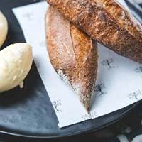 Fresh Baked Bread at Restaurant Ours - Knightsbridge