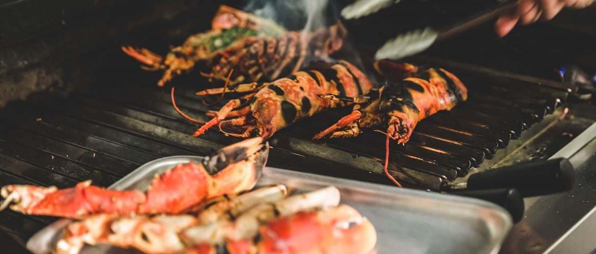 Fresh Lobster at Beef and Lobster - Temple Bar, Dublin