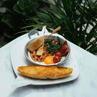 All Day Breakfast, Thai Brunch at Greyhound Cafe in Fitzrovia, London