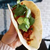 Vegan Tacos at Foundry Project in Manchester
