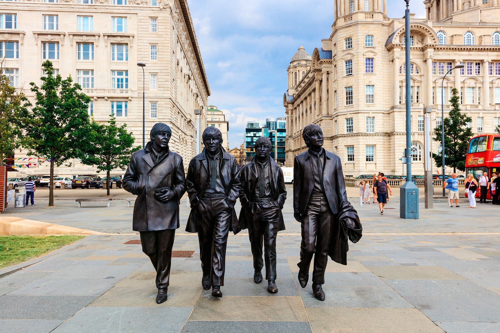 The Beatles Statue - Liverpool Albert Dock