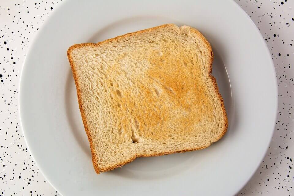 Dry Toast no Butter